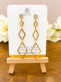 Geometric Drop Earrings