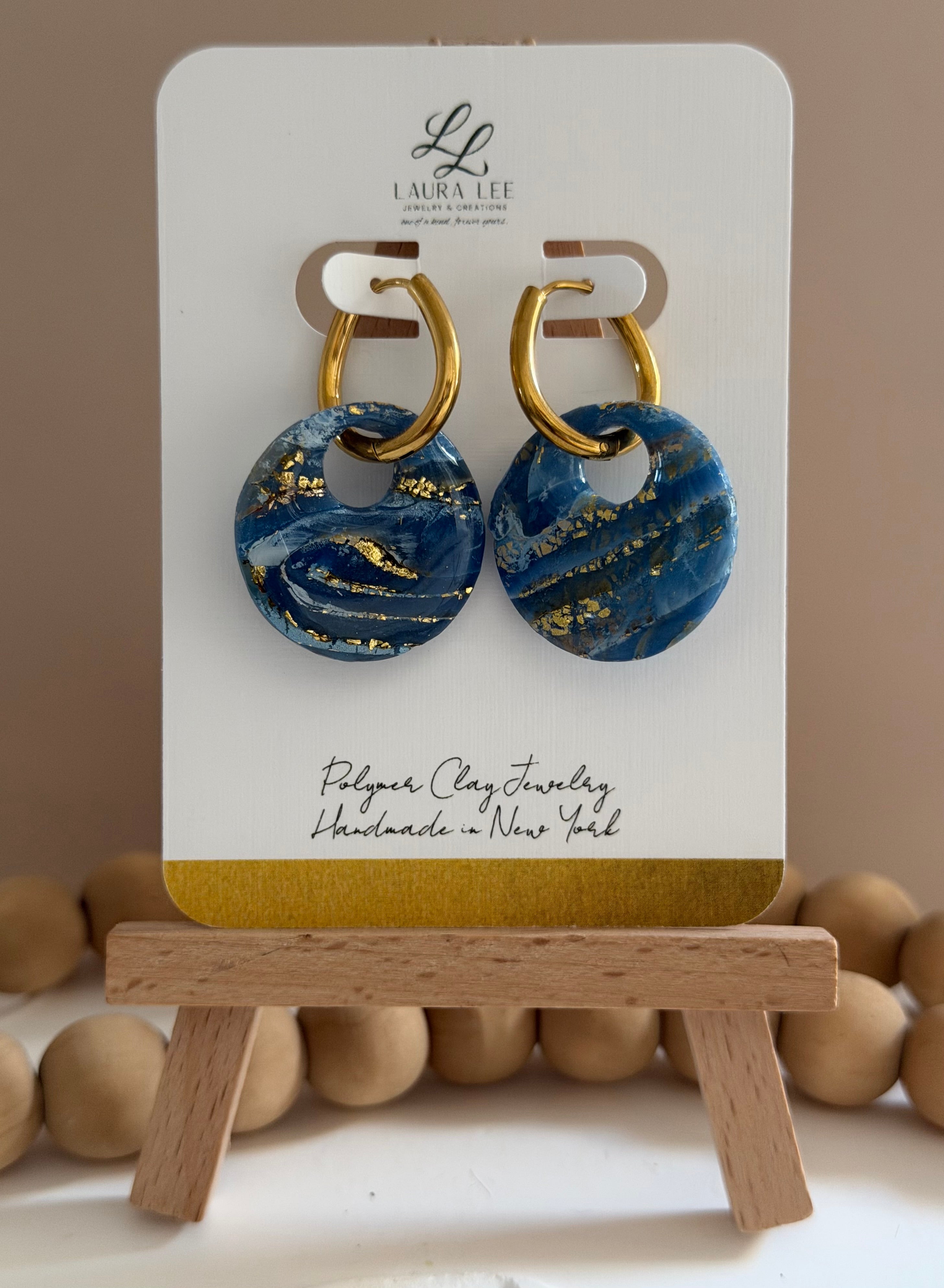 Circle Cutout-Translucent Blue Collection