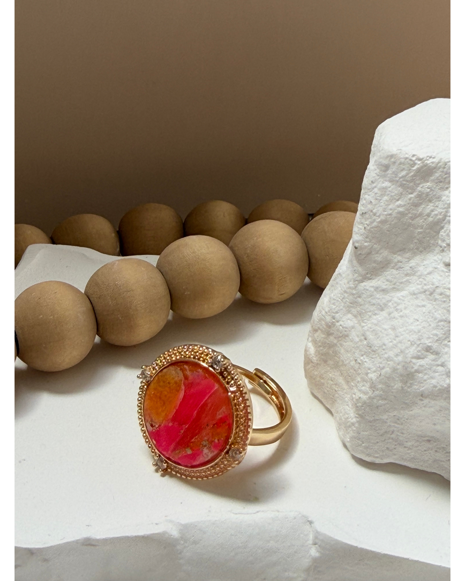 Ring-Fuscia & Oramge