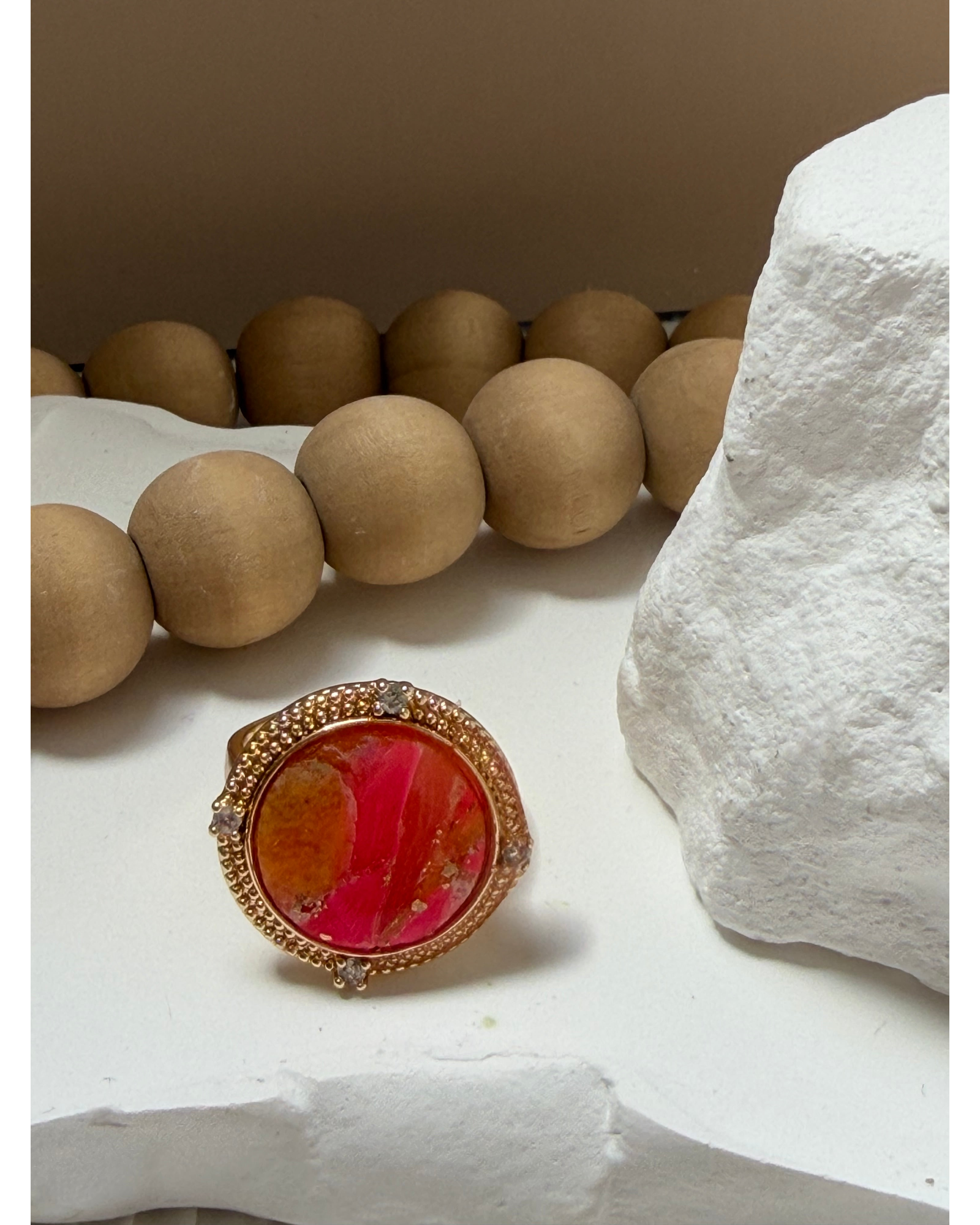Ring-Fuscia & Oramge