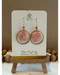 Circle Frame-Pink Translucent