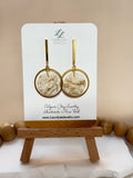 Circle Frame-Translucent Gold